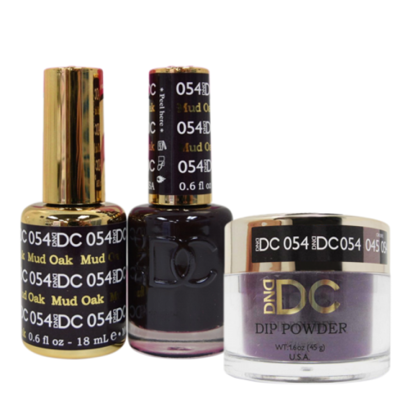 DC 3in1 Dipping Powder + Gel Polish + Nail Lacquer, DC054